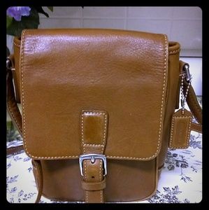 Coach crossbody brown purse